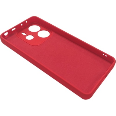 Купить чохол soft silicone case full для xiaomi redmi note 14 4g global (163.2/76.5/8.16mm) (red) онлайн