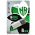 usb флеш-накопичувач hi-rali stark 8gb (сталевий) 