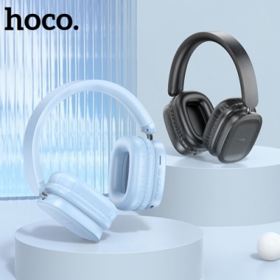 бездротові навушники накладні hoco w51 (чорний) 