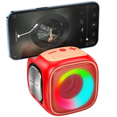 портативна колонка borofone br29 (червоний) 
