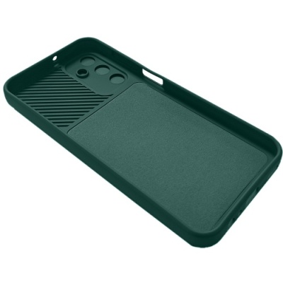 Купить силіконовий чохол soft tpu armor camshield для samsung a155 galaxy a15 4g/a156 galaxy a15 5g - dark green онлайн