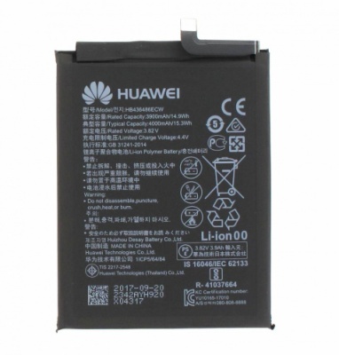 акумулятор для huawei hb436486ecw - honor 9x/ mate 10/ mate 20/ p20/ p20 pro (original china)