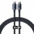 кабель baseus crystal shine (pd) type-c - type-c 100w 1.2m (cajy000601) (black) 