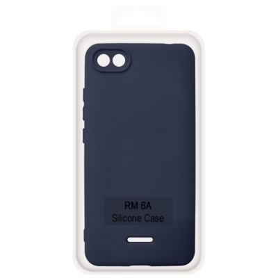 Купить чохол soft silicone case full для xiaomi redmi 6a (dark blue) онлайн