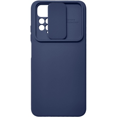 Купить силіконовий чохол soft tpu armor camshield для xiaomi redmi note 12s - dark blue онлайн