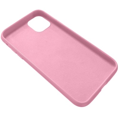 Купить чохол silicone case для apple iphone 11 (06) light pink - full онлайн