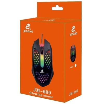 мишка дротова jeqang jm-600 (чорний) 