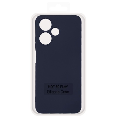 Купить чохол soft silicone case full для infinix hot 30 play (dark blue) онлайн
