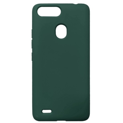Купить силіконовий чохол soft silicone case для tecno pop 2f - midnight green онлайн