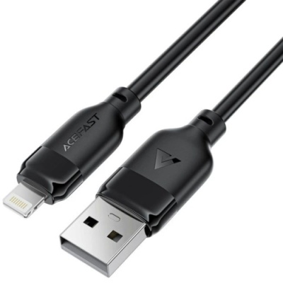 кабель acefast c16-02 usb - lightning (1.2м) (чорний) 