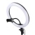 кільцева лампа fill light 20cm (xd-200) (чорний) 