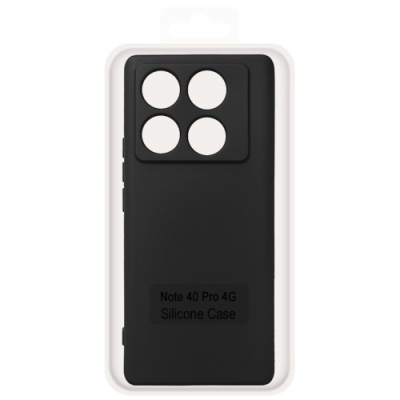 Купить чохол soft silicone case full для infinix note 40 pro (black) онлайн