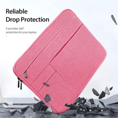 сумка для ноутбука dux ducis lbtd multi-pocket handbag for 15.5"-16" (pink) 