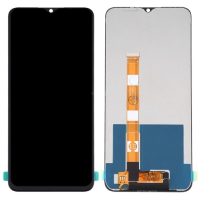дисплей для oppo a15 2020/a15s/realme c11/c12/c15 (p/n:fpc-htf065h051-a2) з чорним тачскріном original prc