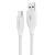 кабель earldom ec-175c soft silicone usb - type-c 3a/1m (білий) 