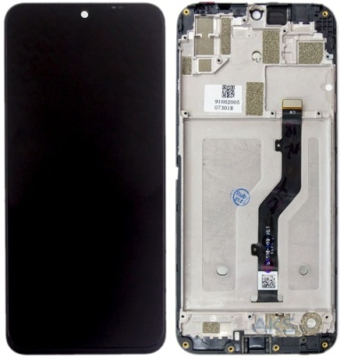 дисплей для zte blade a7 2020 (ski608-b09 v0.1) з чорним тачскріном