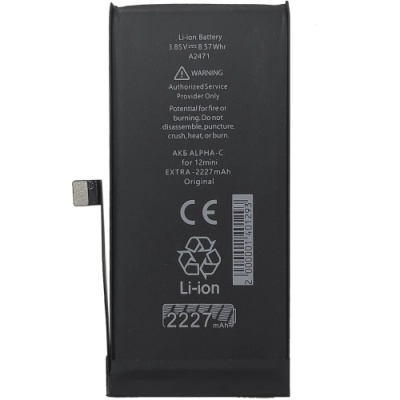 акумулятор alpha-c extra для iphone 12 mini (2227mah)