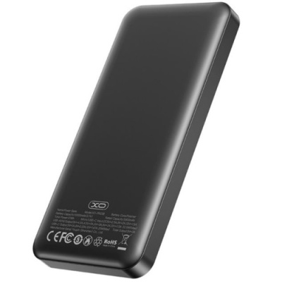 додаткова батарея power bank xo pr238 pd20w+qc22.5w 10000 mah (чорний) 