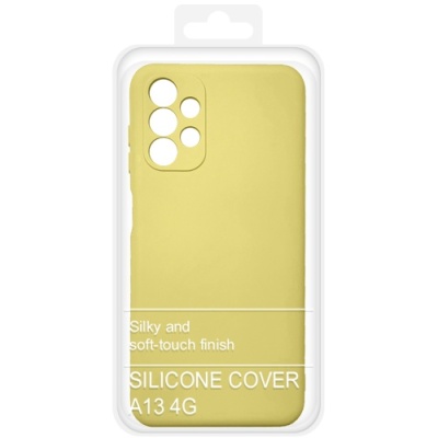 Купить чохол soft silicone case full для samsung a135 galaxy a13 4g (лимонний) онлайн
