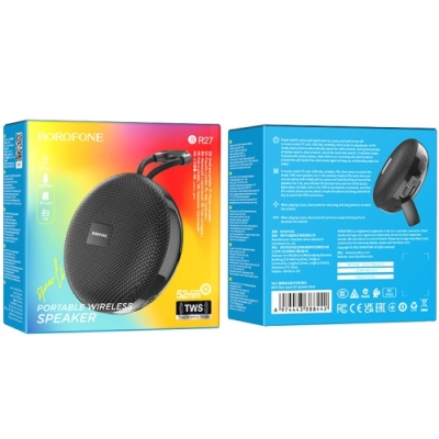 портативна колонка borofone br27 (чорний) 
