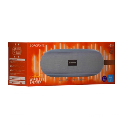 портативна колонка borofone br9 (сірий) 
