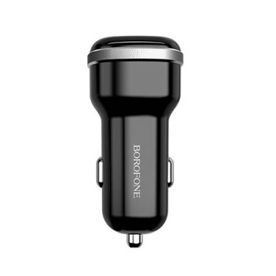 Автомобільний Зарядний Пристрій Borofone BZ13 2USB/2.4A (Чорний)