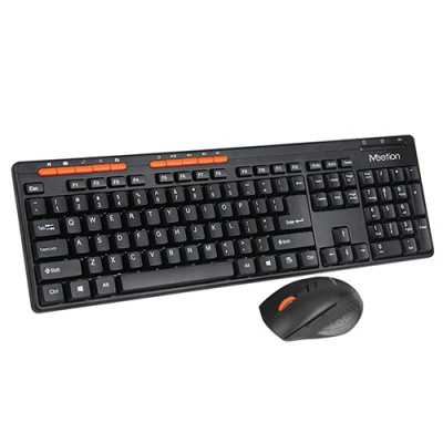 клавіатура безпровідна + миша meetion mt-4100 black 