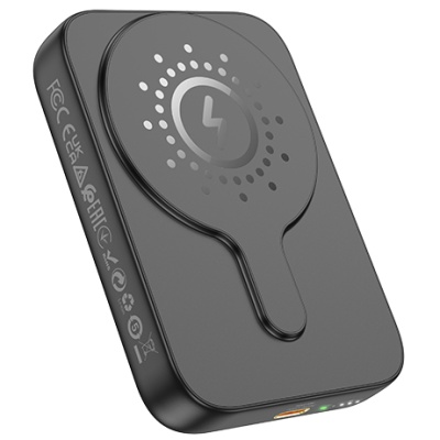 додаткова батарея power bank hoco j117a esteem pd20w magnetic 10000mah (чорний) 