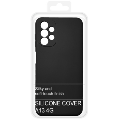Купить чохол soft silicone case full для samsung a135 galaxy a13 4g (чорний) онлайн