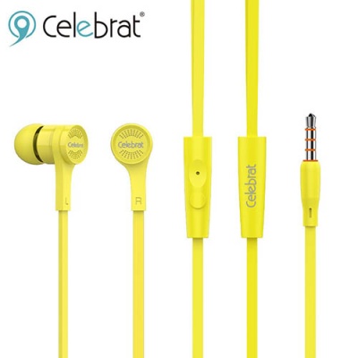 навушники celebrat sky-1 (жовтий) 
