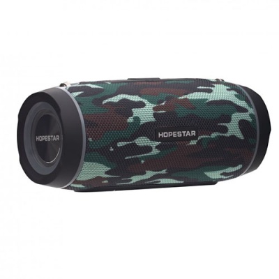 портативна колонка hopestar h45 party (камуфляж зелений) 