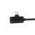перехідник hoco ls9 lightning - (lightning audio+lightning charge) 1.2m (чорний) 
