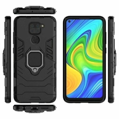 Купить чохол-накладка armor magnet для xiaomi redmi note 9 - black онлайн