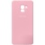 Купить силіконовий чохол silicone cover для samsung a730 galaxy a8 plus 2018 (рожевий) онлайн
