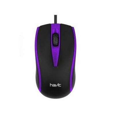 мишка дротова havit hv-ms871 purple 