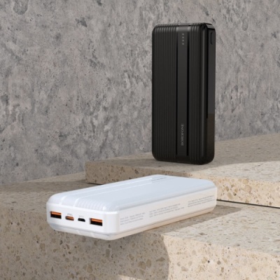 додаткова батарея power bank borofone bj9a uranus 22.5w fully compatible 20000mah (чорний) 