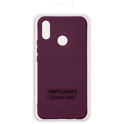 Купить чохол soft silicone case full для huawei p smart plus (ine-lx1) (maroon) онлайн