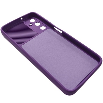 Купить силіконовий чохол soft tpu armor camshield для samsung a057 galaxy a05s - violet онлайн