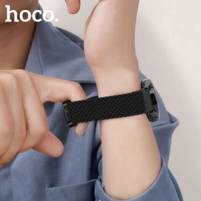 ремінець hoco wh09 для watch band (20mm) (black) 