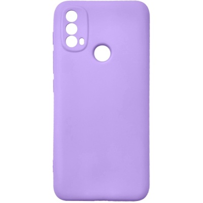 Купить силіконовий чохол soft tpu armor для motorola e40 - lavander онлайн