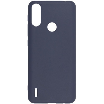 Купить силіконовий чохол soft silicone case для motorola e7i power/e7 power - dark blue онлайн