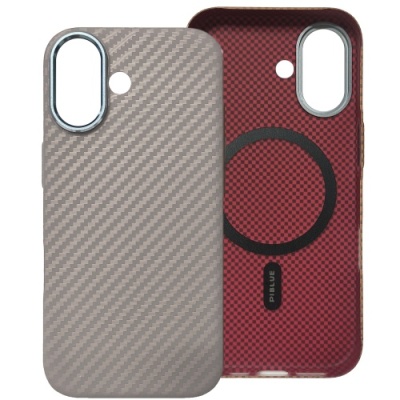 Купить чохол piblue magentic suction magsafe (pl-49) carbon для apple iphone 17 (титаново-сірий) онлайн