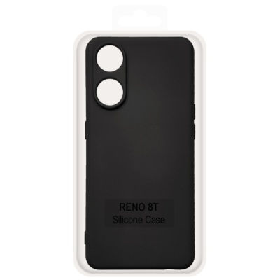 Купить чохол soft silicone case full для oppo reno 8t (black) онлайн