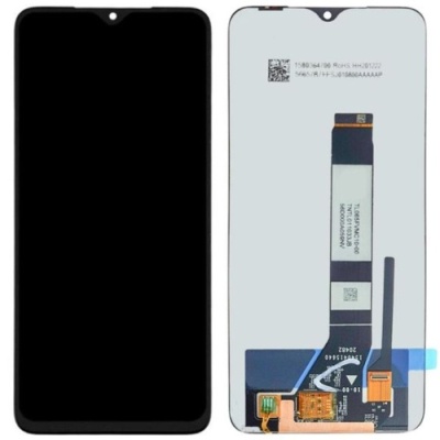 дисплей для xiaomi redmi note 9t з чорним тачскріном original prc