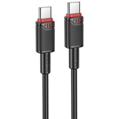 кабель borofone bx110 type-c - type-c 60w/1м (чорний) 