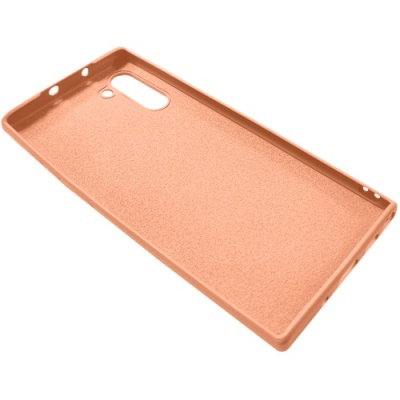 Купить силіконовий чохол slim soft case full для samsung n970 galaxy note 10 (peach) онлайн