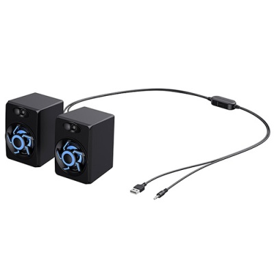 колонки havit hv-sk706 2*3w usb black 