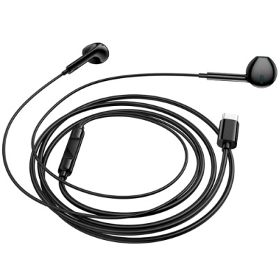 навушники borofone bm100 type-c (чорний) 