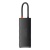 usb hub baseus lite series docking station (type-c to hdmi+usb3.0*3+pd) (wkqx040001) black 