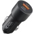 Автомобільний Зарядний Пристрій Ridea RCC-47114 QPow Pro 1USB/1USB-C PD/QC 47.5W+Type-C to Type-C (Чорний)